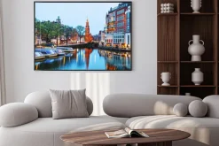 Plakat: Przegląd amsterdamie z munttoren