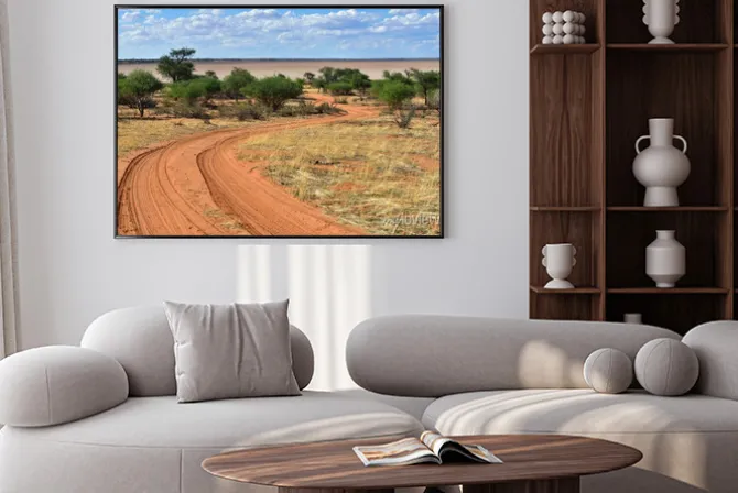 Plakat: Pustynia kalahari, namibia