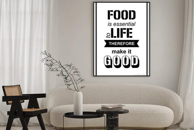 Plakat: Quote typographical background