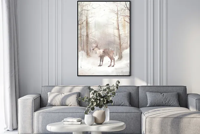 Plakat: Ręcznie malowane rocznika karty.