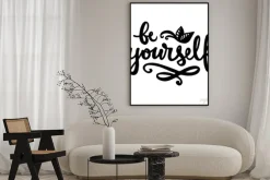 Plakat: Ręcznie rysowane napis plakat.