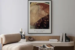 Plakat: Reprodukcja gustav klimt danae