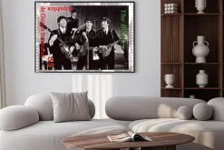 Plakat: Republika gwinea ecutorial ï¿½ około 2003: the beatles - 1980