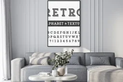 Plakat: Retro wektor czcionki alfabet o udzielenie tekstury nakładki.