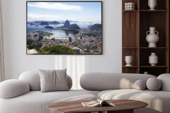 Plakat: Rio de janeiro. ogólny widok na miasto.