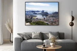 Plakat: Rio de janeiro. ogólny widok na miasto.