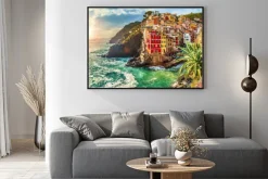Plakat: Riomaggiore, cinque terre, włochy
