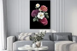 Plakat: Roses in bloom