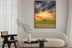 Plakat: Rozpylanie boiska