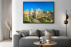 Plakat: Rzym, włochy.