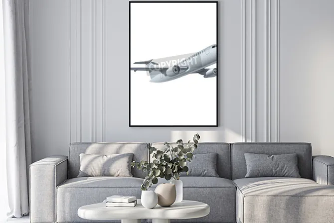 Plakat: Samolot odrzutowy