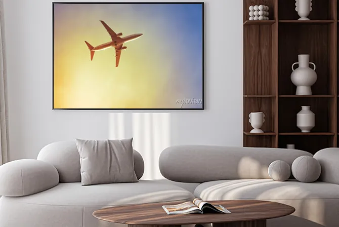 Plakat: Samolot słońca