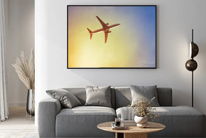 Plakat: Samolot słońca