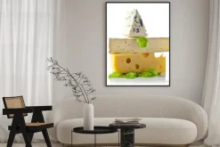 Plakat: Ser samodzielnie na białym tle