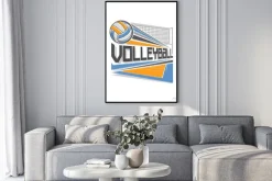 Plakat: Siatkówka logo