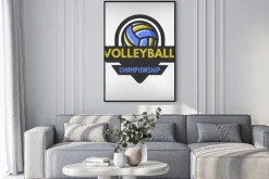 Plakat: Siatkówka logo.