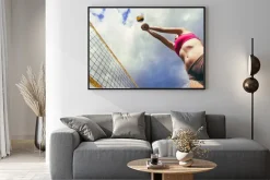 Plakat: Siatkówka plażowa