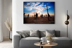 Plakat: Siatkówka plażowa