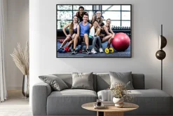 Plakat: Smiling fitness klasy stanowiące razem