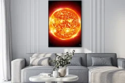 Plakat: Słońce z bliska