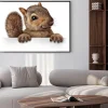 Plakat: Słodkie wiewiórka