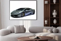 Plakat: Sportowy samochód lamborghini aventador