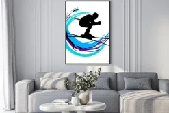 Plakat: Sporty zimowe - 4