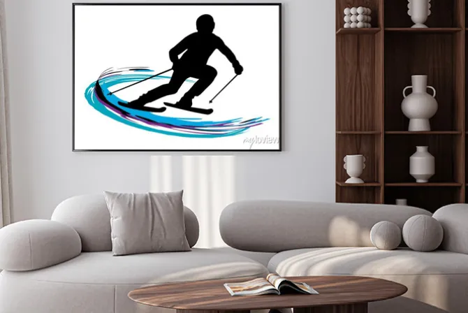 Plakat: Sporty zimowe - 14