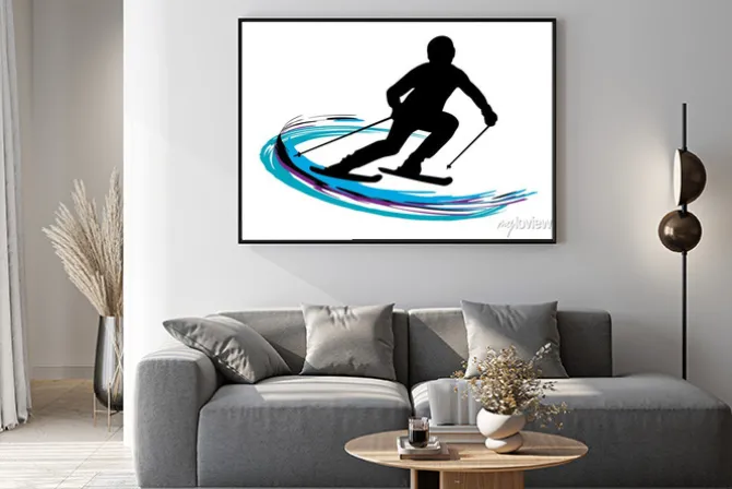 Plakat: Sporty zimowe - 14