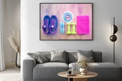 Plakat: Sprzęt fitness