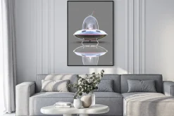 Plakat: Statek kosmiczny