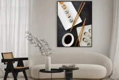 Plakat: Sushi. japońskie jedzenie