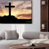 Plakat: Sylwetka krzyża