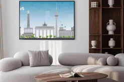 Plakat: Słynne zabytki berlina