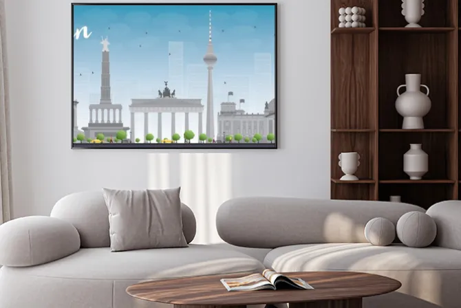 Plakat: Słynne zabytki berlina