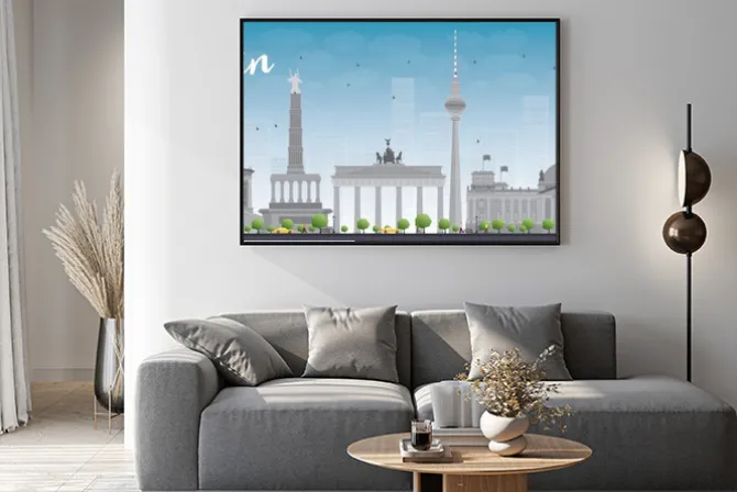 Plakat: Słynne zabytki berlina