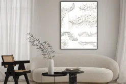 Plakat: Tło muzyczne z nutami