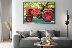 Plakat: Tracteur ancien