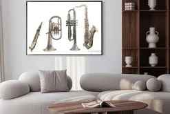 Plakat: Trąbki