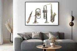 Plakat: Trąbki