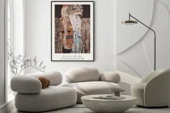 Plakat: Trzy okresy życia kobiety reprodukcja klimt
