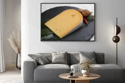 Plakat: Twardy ser żółty
