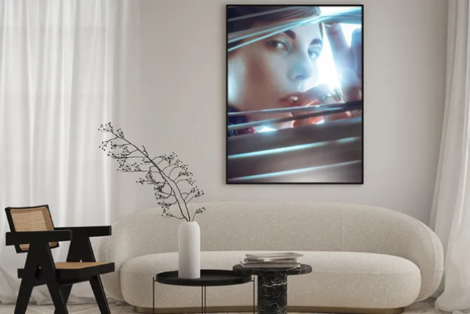 Plakat: Twarz beautyful kobiet