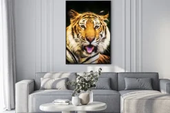 Plakat: Tygrys portret tygrys bengalski.