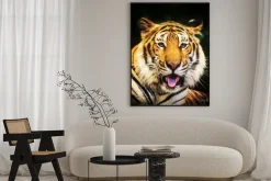 Plakat: Tygrys portret tygrys bengalski.