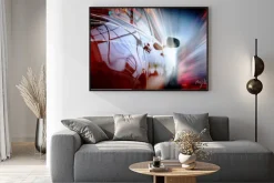 Plakat: Tylny widok luksusowego samochodu