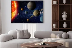 Plakat: Układ słoneczny