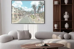 Plakat: Ulica miejska-1