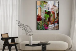 Plakat: Ulica w rzymie - ilustracji