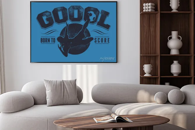 Plakat: Urodził się zdobyć